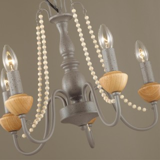 5294/5 LOFTI LN23 160 серый Люстра E14 5*60W 220V ZULA-foto4