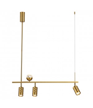 4353/36L HIGHTECH ODL23 261 античная бронза/металл Подвесной св-к IP20 LED GU10/LED 36W 520Лм AD ASTRUM-foto4