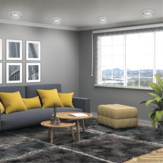 357998 SPOT NT19 253 белый Встраиваемый поворотный светильник IP20 LED 3000К 10W 85-265V STERN-foto3