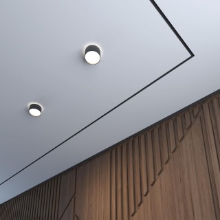 358354 OVER NT20 193 черный Светильник накладной IP20 LED 18W вниз/6W вверх 85-265V 4000K ORO-foto3