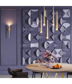 4352/5WL MIDCENT ODL23 223 античная бронза/металл Настенный св-к IP20 LED 5W 602Лм 3000K FRIDA-foto4