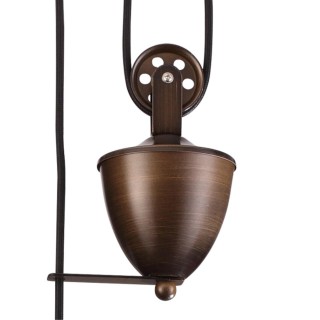 4440/1 SUSPENTIONI LN20 220 хром Подвес E27 1*60W 220V HANK-foto5