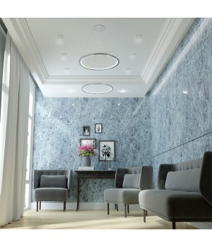 358588 OVER NT21 134 серебро Подвесной диммируемый светильник IP20 LED 3000~6000К ITER-foto3