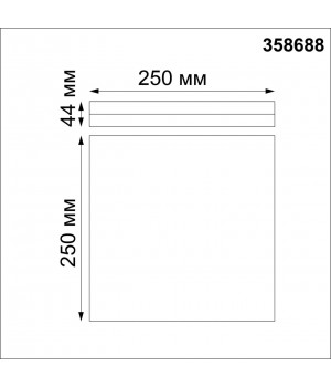 358688 OVER NT21 291 белый Светильник накладной влагозащищенный IP54 LED 4000K 20W 100-240V PANDORA-foto2