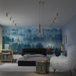 358512 OVER NT21 211 золото Светильник накладной светодиодный, провод 2м IP20 LED 4000K 12W 220V MAIS LED-foto3