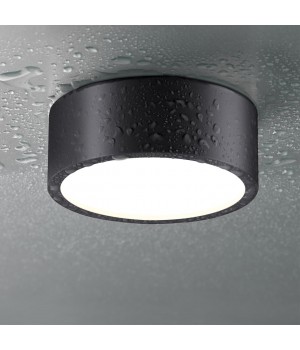 358904 SPOT NT22 295 черный Встраиваемый влагозащищенный светильник IP54 LED 4000K 10W 220V MAY-foto3