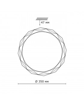 2056/CL PALE SN 092 Светильник пластик/белый LED 30Вт 4000K D350 IP43 MASIO-foto2