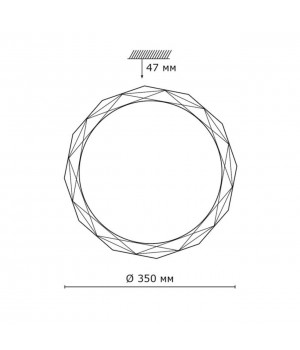 2056/CL PALE SN 092 Светильник пластик/белый LED 30Вт 4000K D350 IP43 MASIO-foto2