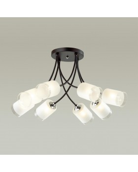 4533/8C COMFI LN21 058 черный, хром Люстра потолочная E27 8*60W 220V PAULA-foto4