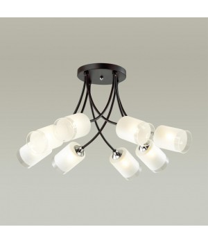 4533/8C COMFI LN21 058 черный, хром Люстра потолочная E27 8*60W 220V PAULA-foto4