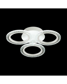 5203/48CL LEDIO LN22 белый Люстра потолочная с пультом ДУ LED 48W 3000-6000K 2896lm 220V SILAS-foto3