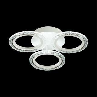 5203/48CL LEDIO LN22 белый Люстра потолочная с пультом ДУ LED 48W 3000-6000K 2896lm 220V SILAS-foto3