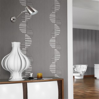 3589/1W MODERNI LN18 153 черненый хром с хромированным декором Бра E27 60W 220V KRIYA-foto3