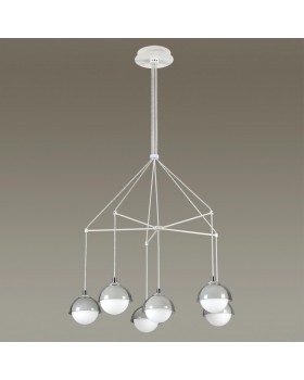 3597/6 MODERNI LN18 114 белый, хром Люстра G9 6*40W 220V DONDOO-foto4