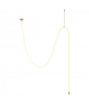 4399/40CL HIGHTECH ODL23 103 ант.бронза/металл/канат Потолочный св-к встраиваемый (2 крепления и крючок в комплекте) IP20 LED 40W 1580Лм 3000K CORDA-foto4