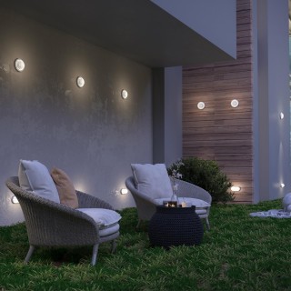 358918 STREET NT22 352 белый Ландшафтный светодиодный светильник IP65 LED 4000К 12W 85-265V OPAL-foto3