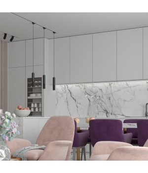 358498 PORT NT21 128 черный Трехфазный трековый светодиодный cветильник IP20 LED 4000K 12W 220V MAIS LED-foto3