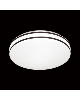 3055/AL PALE SN 016 Светильник пластик/белый/черный LED 18Вт 4000К D260 IP43 LOBIO-foto3