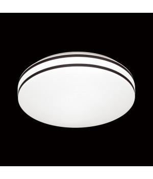 3055/AL PALE SN 016 Светильник пластик/белый/черный LED 18Вт 4000К D260 IP43 LOBIO-foto3