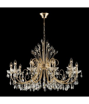 4977/10 HALL ODL23 435 золотой/хрусталь Люстра E14 10*40W VERSIA-foto3