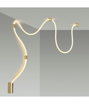 4397/30CL HIGHTECH ODL23 100 ант.бронза/металл/канат Настенно-потолочный светильник накладной (3 крепления в комплекте) IP20 LED 30W 1185Лм 3000K CORD-foto3