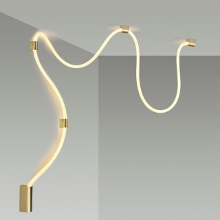 4397/30CL HIGHTECH ODL23 100 ант.бронза/металл/канат Настенно-потолочный светильник накладной (3 крепления в комплекте) IP20 LED 30W 1185Лм 3000K CORD-foto3