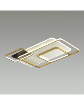 5276/99CL LEDIO LN23 039 белый, черный, золотой Люстра потолочная LED 113W 3000-6000K 13840Лм пульт ДУ 220V NORIKO-foto3