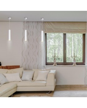 358127 OVER NT19 203 белый Накладной светильник, длина провода 1м IP20 LED 3000K 12W 160 - 265V MODO-foto3