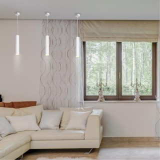 358127 OVER NT19 203 белый Накладной светильник, длина провода 1м IP20 LED 3000K 12W 160 - 265V MODO-foto3