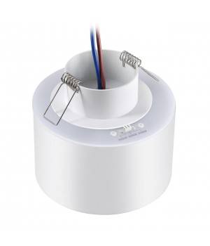 358961 SPOT NT22 242 белый Светильник встраиваемый с переключ. цв. температуры IP20 LED 3000К\4000К\6000К 12W вниз + 3W вверх 110-265V GIRO-foto4