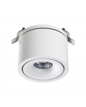 358776 SPOT NT21 241 белый Светильник встраиваемый светодиодный IP20 LED 15W 4000K 1300Лм 100-265V GRODA-foto4