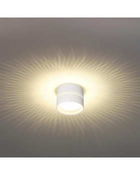 6609/1C HIGHTECH ODL23 259 белый/металл Потолочный св-к IP20 LED SMD LED 4W + LED GX53 12W 3000K REAL-foto3