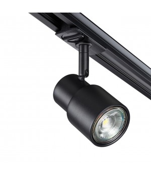 370926 PORT NT22 067 черный Светильник трековый однофазный двухжильный IP20 GU10 50W 220V MOLO-foto5
