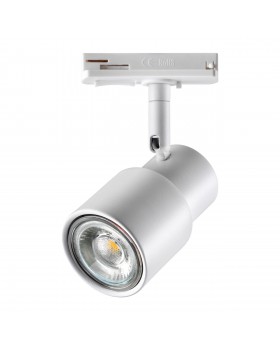 370927 PORT NT22 067 белый Светильник трековый однофазный двухжильный IP20 GU10 50W 220V MOLO-foto6