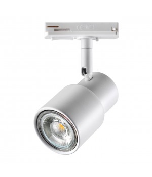 370927 PORT NT22 067 белый Светильник трековый однофазный двухжильный IP20 GU10 50W 220V MOLO-foto6