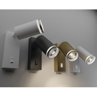 370895 OVER NT22 170 серебро Светильник накладной настенный IP20 GU10 9W 220V ULAR-foto3