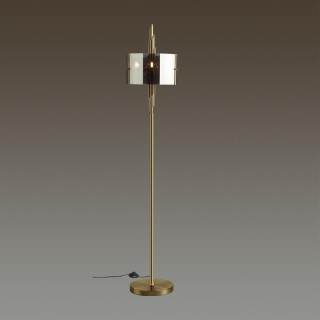 4895/3F MODERN ODL_EX23 37 бронзовый/дымчатый/металл/стекло Торшер E27 3*40W MARGARET-foto3