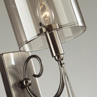 4890/1W HALL ODL_EX23 43 черный хром/дымчатый/ металл/стекло Бра E14 1*40W NICOLE-foto6