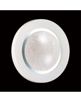 2079/CL PALE SN 068 Светильник пластик/белый/прозрачный LED 30Вт 4000К D330 IP43 PINOLA-foto4