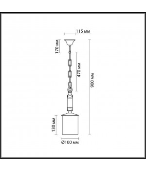 2767/1 COUNTRY ODL15 495 медн./дерево/стекло Подвес E27 60W 220V FABO-foto2