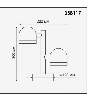 358117 STREET NT19 327 темно-серый Ландшафтный светильник IP65 LED 3000К 20W 100-240V GALEATI-foto2