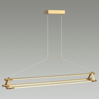 4394/48L HIGHTECH ODL23 104 античная бронза/металл/акрил Подвесной св-к IP20 LED 48W 1920Лм 3000K STRETTO-foto3