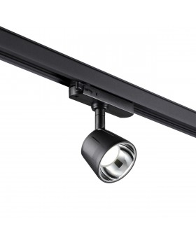 358717 PORT NT21 120 черный/хром Трехфазный трековый светодиодный светильник IP20 LED 4000K 10W 100-265V KNOF-foto4
