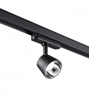 358717 PORT NT21 120 черный/хром Трехфазный трековый светодиодный светильник IP20 LED 4000K 10W 100-265V KNOF-foto4