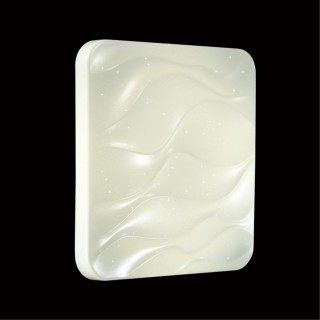 2091/CL PALE SN 102 Светильник пластик/белый LED 30Вт 4000К 330*330 IP43 RICON-foto4