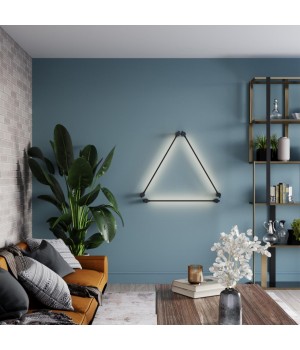 4395/8WL HIGHTECH ODL23 129 черный/металл Настенный св-к IP20 LED 8W 320Лм 3000K DALIA-foto4