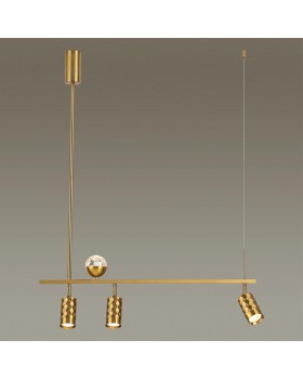 4353/36L HIGHTECH ODL23 261 античная бронза/металл Подвесной св-к IP20 LED GU10/LED 36W 520Лм AD ASTRUM-foto3