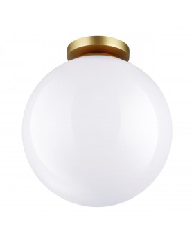 4249/1C HIGHTECH ODL21 245 золотист/металл/белый/акрил Потолочный светильник IP44 E27 LED max 12W BOSCO