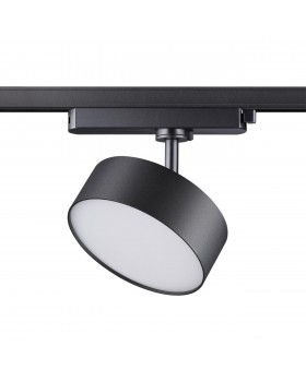 358756 PORT NT21 092 черный Светильник трековый однофазный трехжильный IP20 LED 24W 4000K 2100Лм 100-265V PROMETA