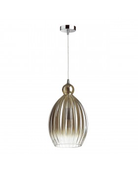 4713/1A PENDANT ODL21 297 дымчатый/хром Подвес E27 60W STORZO